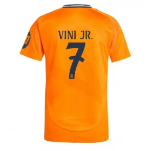 Billiga Real Madrid Vinicius Junior #7 Bortatröja 2024-25 Kortärmad